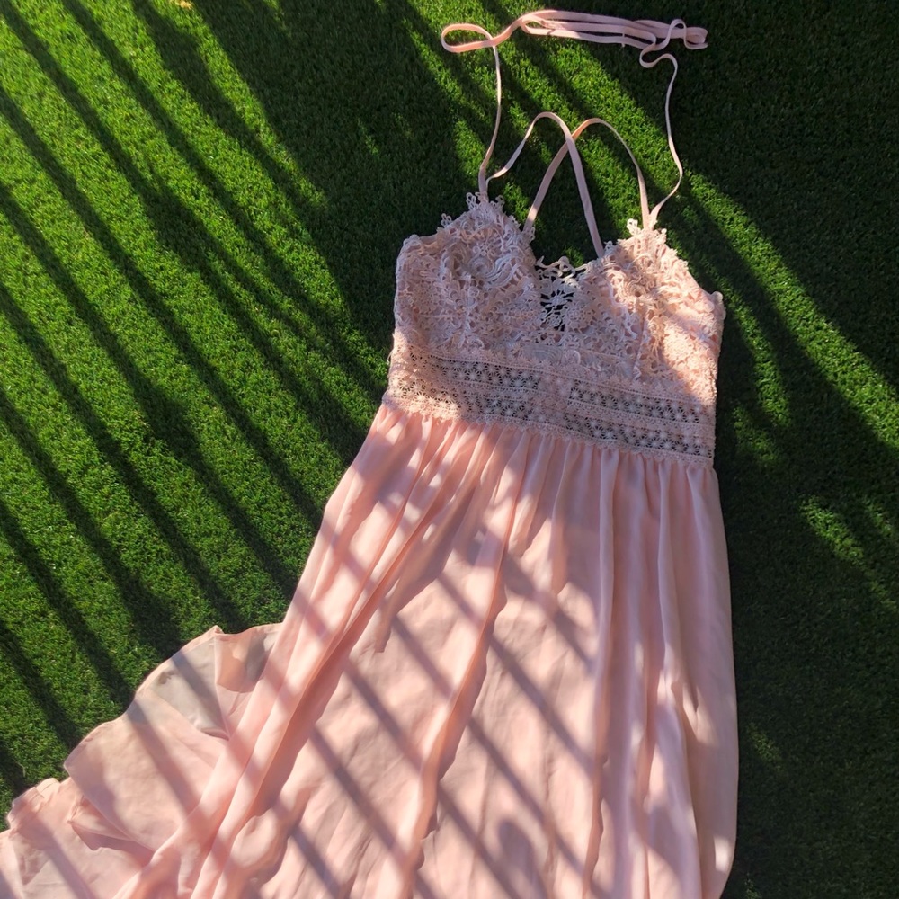Light pink dress